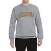 Arizona  Camo Fill Orange Outline Sweater, Unisex Crewneck Sweatshirts