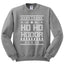 Ho Ho Hodor GoT White Winter Christmas Unisex Crewneck Graphic Sweatshirt