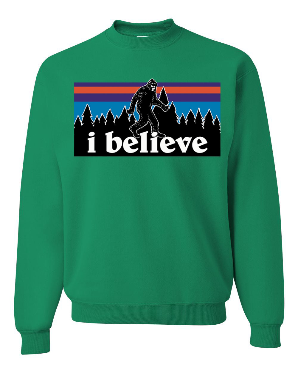I Believe Big foot Christmas Christmas Unisex Crewneck Graphic Sweatshirt