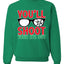 You'll Shoot Your Eye Out Movie Parody  Ugly Christmas Sweater Unisex Crewneck Graphic Sweatshirt