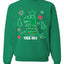 Christmas Trex Tree Rex Ugly Christmas Sweater Christmas Unisex Crewneck Graphic Sweatshirt