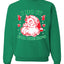 I Do it for the Hos Xmas Ugly Christmas Sweater Christmas Unisex Crewneck Graphic Sweatshirt