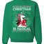 Christmas Is Magical Unicorn Christmas Unisex Crewneck Graphic Sweatshirt