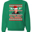 Epstein Didn't Kill Himself Funny Santa Holidays Xmas Christmas Unisex Crewneck Graphic Sweatshirt