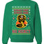 Strike First Strike Hard No Mercy Xmas Ugly Christmas Sweater Unisex Crewneck Graphic Sweatshirt