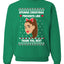 opening christmas presents like thank you, next Christmas Unisex Crewneck Graphic Sweatshirt