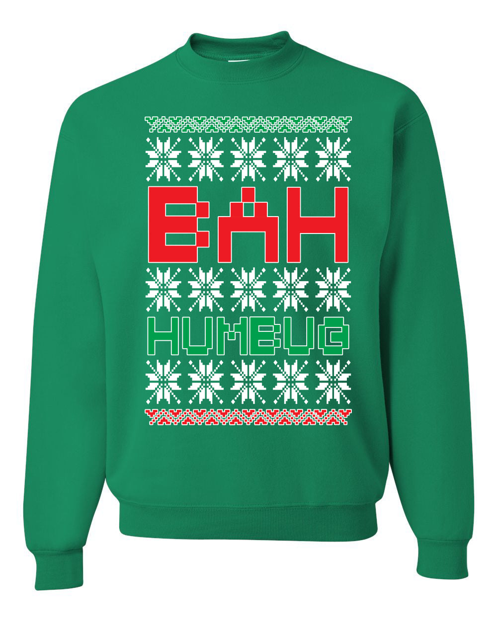 BaH Humbug Christmas Unisex Crewneck Graphic Sweatshirt