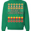 Merry Christmas Junk Food Unisex Crewneck Graphic Sweatshirt