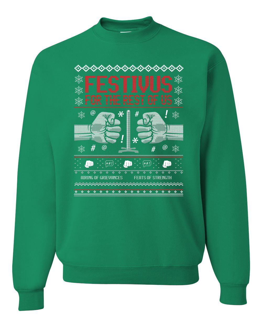 Festivus for The Rest of Us Christmas Unisex Crewneck Graphic Sweatshirt
