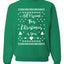 All I Want for Christmas is You Too Christmas Unisex Crewneck Graphic Sweatshirt
