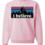 I Believe Big foot Christmas Christmas Unisex Crewneck Graphic Sweatshirt