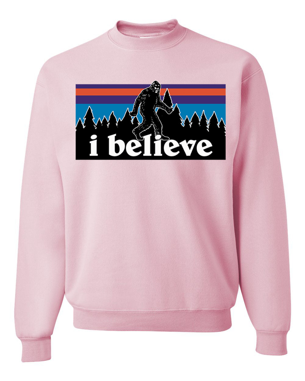 I Believe Big foot Christmas Christmas Unisex Crewneck Graphic Sweatshirt