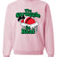 The Struggle is Real Xmas  Ugly Christmas Sweater Unisex Crewneck Graphic Sweatshirt