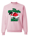 The Struggle is Real Xmas  Ugly Christmas Sweater Unisex Crewneck Graphic Sweatshirt
