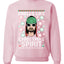 Smells Like Christmas Spirit Ugly Christmas Sweater Christmas Unisex Crewneck Graphic Sweatshirt