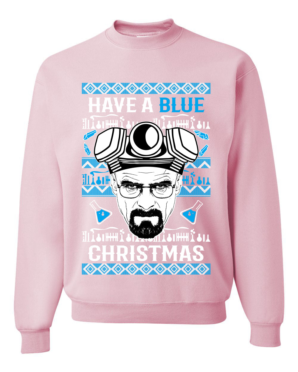 Have a Blue Christmas Walter Breaking TV Christmas Unisex Crewneck Graphic Sweatshirt