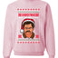 Funny Ron Swanson Parks and Rec Christmas I Don't Care if It's Merry Xmas Christmas Unisex Crewneck Graphic Sweatshirt