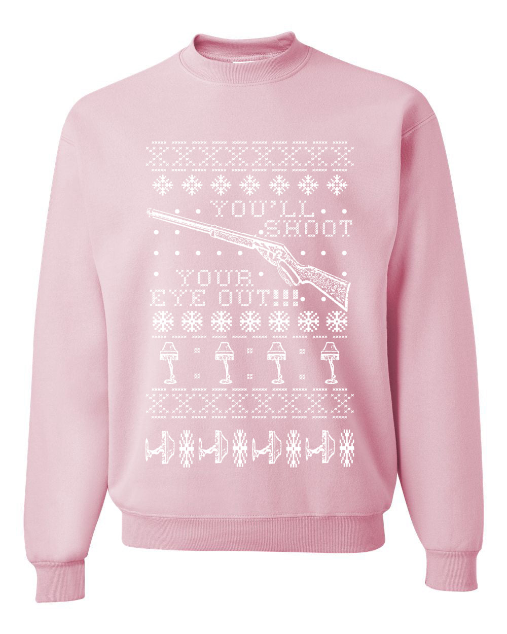 You'll Shoot Your Eye Out Christmas Unisex Crewneck Graphic Sweatshirt