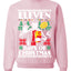 Eleven Days of Christmas Christmas Unisex Crewneck Graphic Sweatshirt