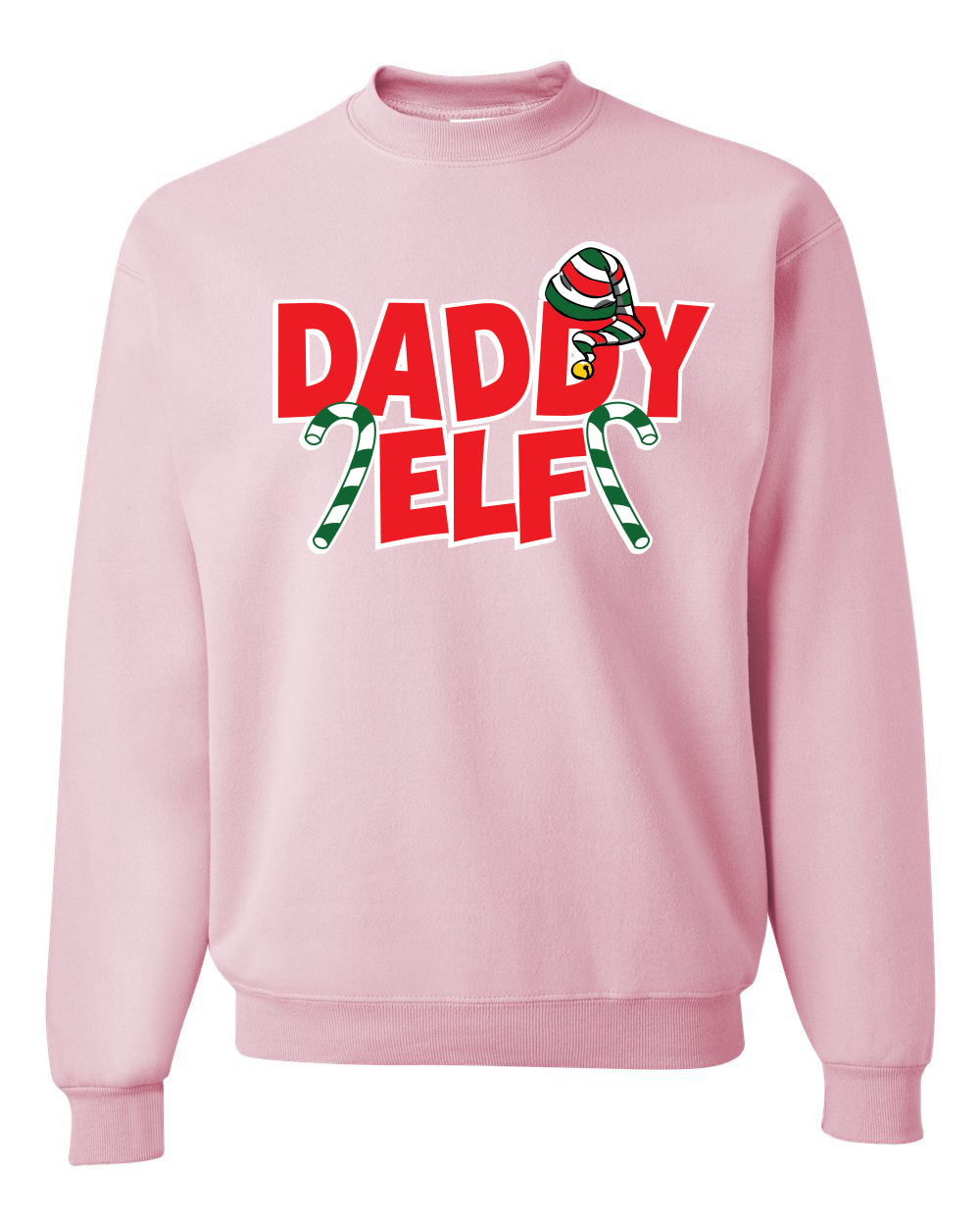 Daddy Elf Christmas Unisex Crewneck Graphic Sweatshirt