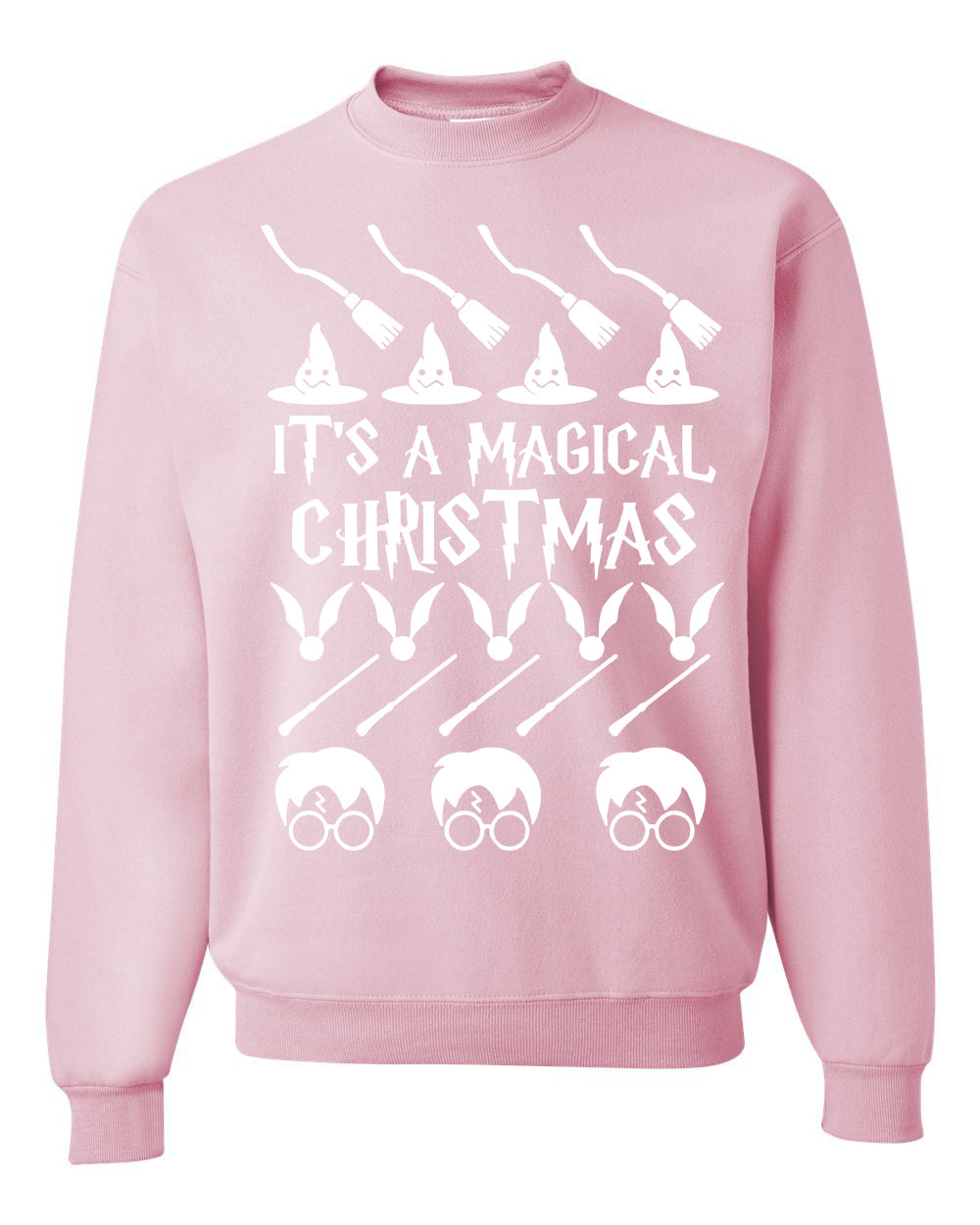 It's A Magical Christmas Wizard Christmas Unisex Crewneck Graphic Sweatshirt