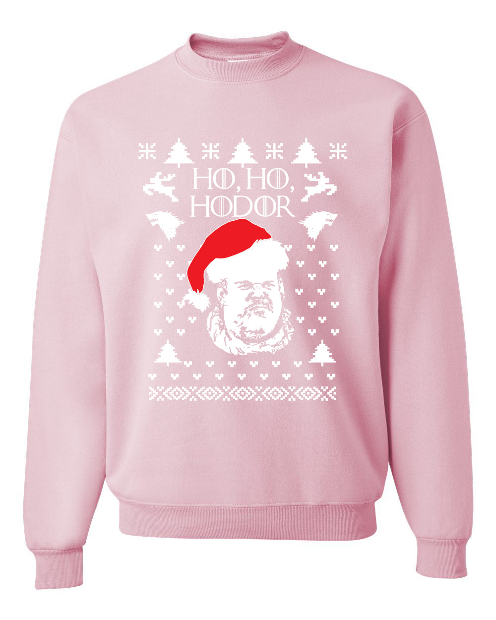 Ho Ho Hodor GoT Christmas Unisex Crewneck Graphic Sweatshirt