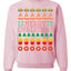 Merry Christmas Junk Food Unisex Crewneck Graphic Sweatshirt