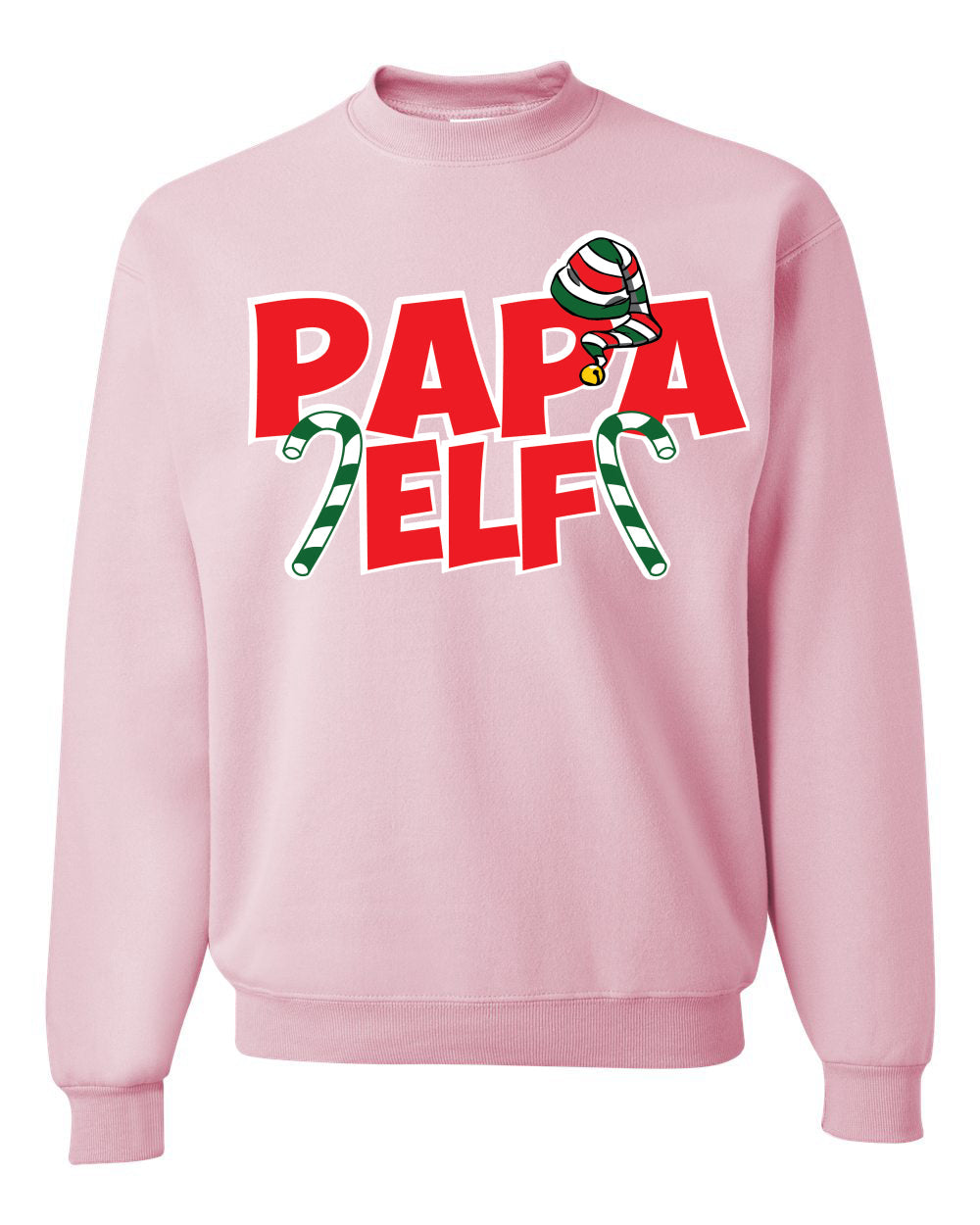 Papa Elf Unisex Crewneck Graphic Sweatshirt