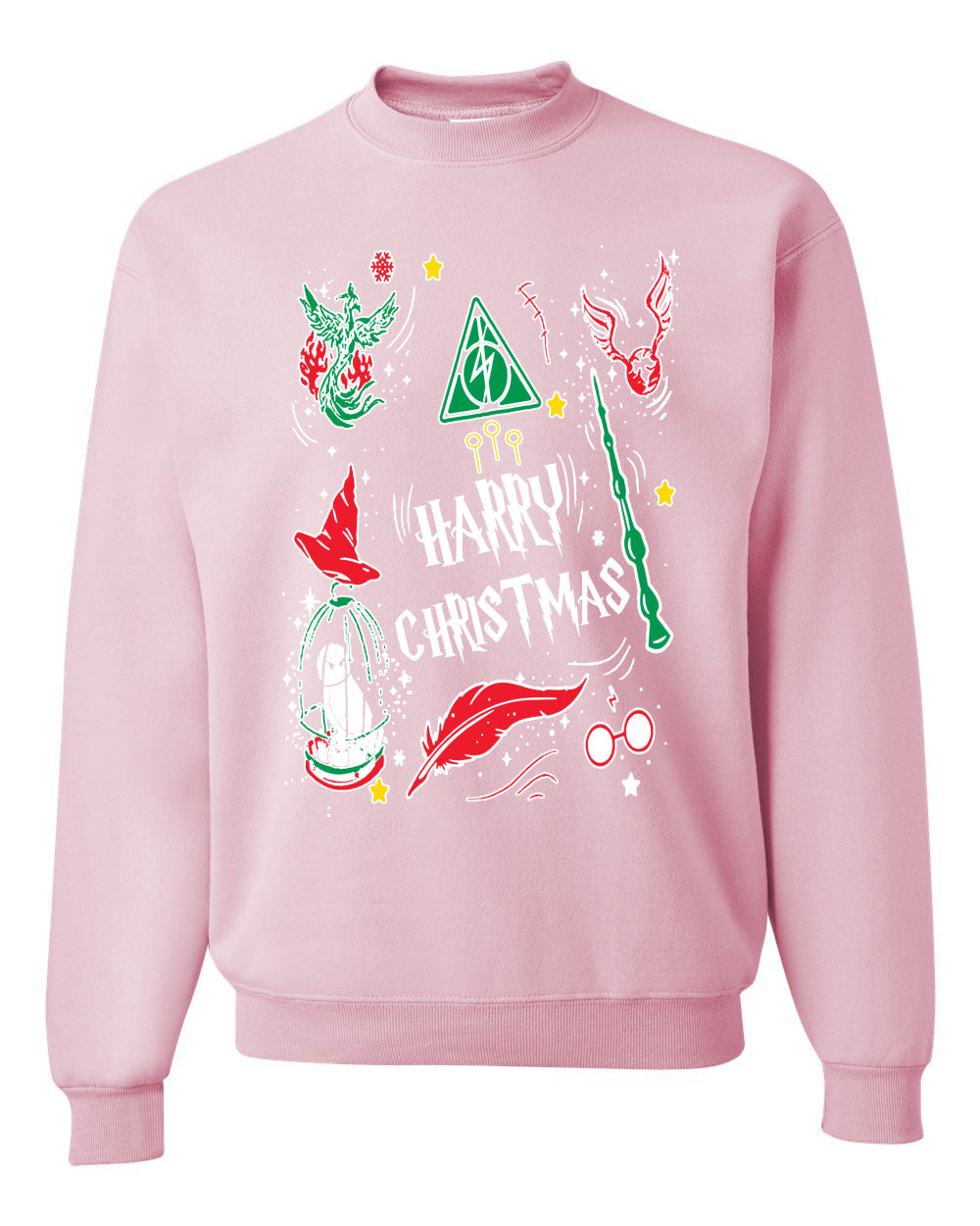 Harry Christmas Ornaments Christmas Unisex Crewneck Graphic Sweatshirt