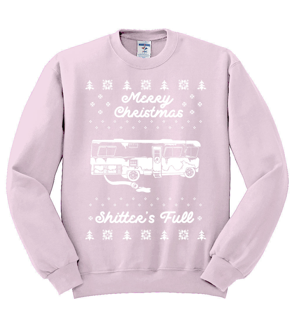 Merry Christmas Shitters Full Christmas Unisex Crewneck Graphic Sweatshirt
