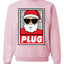 Santa Claus Plug Narcos Pablo Funny Christmas Unisex Crewneck Graphic Sweatshirt