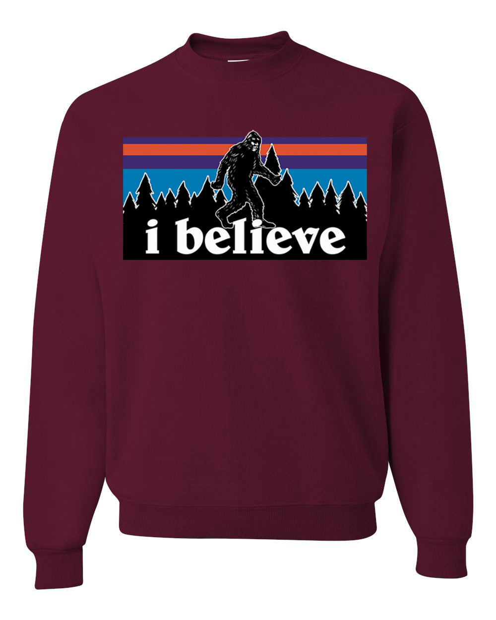 I Believe Big foot Christmas Christmas Unisex Crewneck Graphic Sweatshirt
