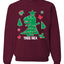 Christmas Trex Tree Rex Ugly Christmas Sweater Christmas Unisex Crewneck Graphic Sweatshirt
