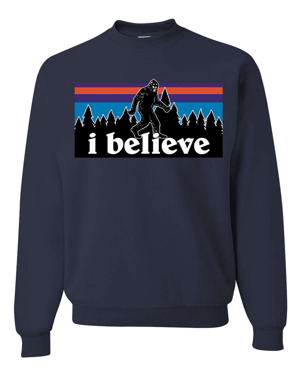 I Believe Big foot Christmas Christmas Unisex Crewneck Graphic Sweatshirt