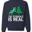 Christmas Trex The Struggle is Real Ugly Christmas Sweater Christmas Unisex Crewneck Graphic Sweatshirt