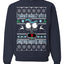 i turned myself into a christmas sweater morty Christmas Unisex Crewneck Graphic Sweatshirt