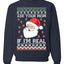 Ask Your Mom If I'm Real Funny Santa Christmas Unisex Crewneck Graphic Sweatshirt