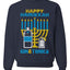 Hanukkah Imagine If Your Phone Battery was Low but Lasted 8 Days  Hanukkah Unisex Crewneck Graphic Sweatshirt