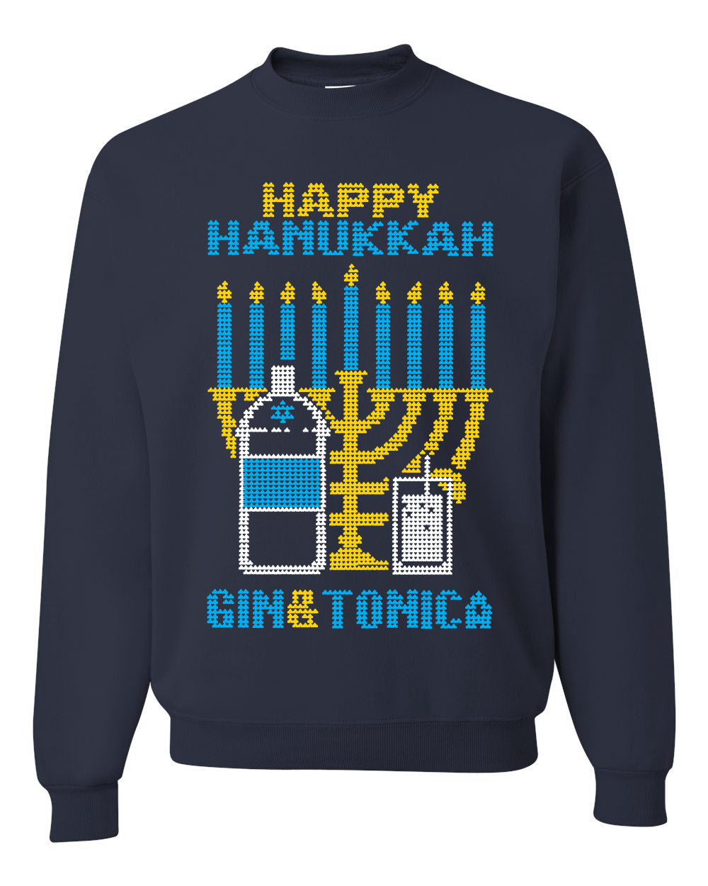 Hanukkah Imagine If Your Phone Battery was Low but Lasted 8 Days  Hanukkah Unisex Crewneck Graphic Sweatshirt