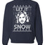 Let It Snow Jon Snow Digital Christmas Unisex Crewneck Graphic Sweatshirt