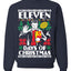 Eleven Days of Christmas Christmas Unisex Crewneck Graphic Sweatshirt
