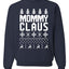 Mommy Claus Christmas Unisex Crewneck Graphic Sweatshirt