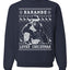 Harambe Loved Christmas Christmas Unisex Crewneck Graphic Sweatshirt