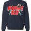 Mommy Elf Unisex Crewneck Graphic Sweatshirt