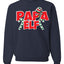 Papa Elf Unisex Crewneck Graphic Sweatshirt