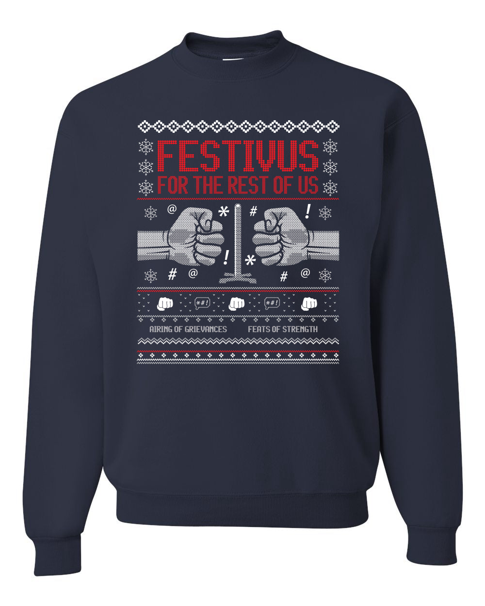 Festivus for The Rest of Us Christmas Unisex Crewneck Graphic Sweatshirt