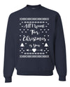 All I Want for Christmas is You Too Christmas Unisex Crewneck Graphic Sweatshirt