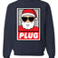 Santa Claus Plug Narcos Pablo Funny Christmas Unisex Crewneck Graphic Sweatshirt