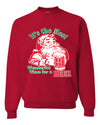 It is The Most Wonderful Time for a Beer Ugly Christmas Sweater Unisex Crewneck Graphic Sweatshirt
