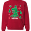 Christmas Trex Tree Rex Ugly Christmas Sweater Christmas Unisex Crewneck Graphic Sweatshirt